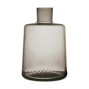 Bembo Glass Low Carafe, 58 oz, Twist by Match Pewter