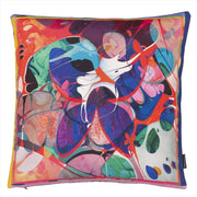 Pantera Multicolore 18" x 18" Square Throw Pillow by Christian Lacroix Throw Pillows Designers Guild 