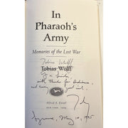 In Pharoah's Army: Memories of the Lost War by Tobias Wolff. Signed First Edition Amusespot 