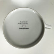 Swid Powell Vintage Game Set Tea or Coffee Cup by Donald Sultan
