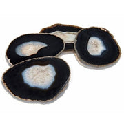 Pedra Agate Multicolor Coasters, Set of 4 by ANNA New York Coasters Anna Midnight 