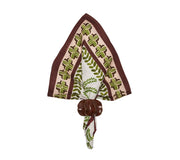 Oasis Napkin in Ivory, Green & Brown, Set of 4 by Kim Seybert