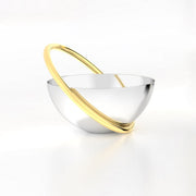 Anna New York Ring Fruit Serving Bowl, Stainless Steel