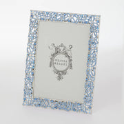 Papillon with Sapphire Crystals Photo Frame, 5" x 7" by Olivia Riegel