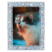 Papillon with Sapphire Crystals Photo Frame, 5" x 7" by Olivia Riegel