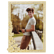 Gold Evelyn Photo Frame, 5" x 7" by Olivia Riegel