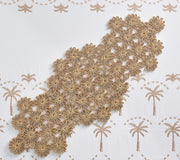 Flores Runner in Natural by Kim Seybert