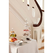 White Fluted 5-Tier Etagere Cake Stand by Royal Copenhagen