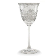 Giardino Glass Wine Glass, Grey, Set of 4 by Arte Italica Glassware Arte Italica 