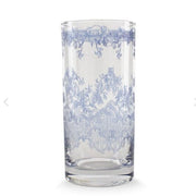 Giardino Glass Highball, Blue, Set of 4 by Arte Italica Glassware Arte Italica 