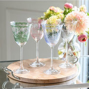 Giardino Glass Wine Glass, Grey, Set of 4 by Arte Italica Glassware Arte Italica