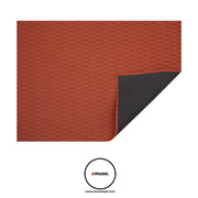 Arrow Woven Vinyl Floor Mat, Paprika Red by Chilewich Rugs Chilewich 