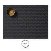 Chilewich: Swing Woven Vinyl Rectangular Placemats, 14" x 19", Set of 4 Placemat Chilewich 