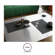 Chilewich: Swing Woven Vinyl Rectangular Placemats, 14" x 19", Set of 4 Placemat Chilewich 