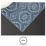 Chilewich: Overshot Woven Vinyl Rectangular Placemats, 14" x 19", Set of 4 Placemat Chilewich 