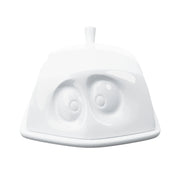 Faces European Porcelain Butter Dish Vase Smile Germany