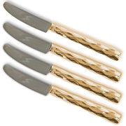 Truro Gold Spreading Knives, Set of 4 by Michael Wainwright Salad Set Michael Wainwright 