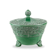 Renaissance Green Covered Stemmed Bowl, 8" by Arte Italica Dinnerware Arte Italica