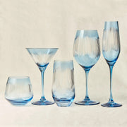 Berkshire Blue Highball or Water Glass, 15 oz., Set of 2 by Michael Wainwright Michael Wainwright 