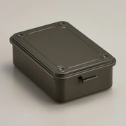 T-150 Stackable Steel Storage Box, 7.6" by Toyo Japan Toyo Japan Green Military 