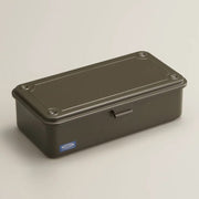 T-190 Stackable Steel Storage Box, 8" by Toyo Japan Toyo Japan Green Military 