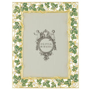 Ivy Gold and Enamel Photo Frame by Olivia Riegel Picture Frames Olivia Riegel 5" x 7"