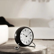 Station Alarm Clock, Black by Arne Jacobsen Rosendahl