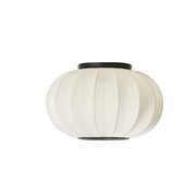 Knit-Wit 76 Oval Wall or Ceiling Lamp, 29.9" by ISKOS-BERLIN for Made by Hand Lighting Made by Hand Pearl White 