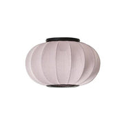 Knit-Wit 45 Oval Wall or Ceiling Lamp, 17.7" by ISKOS-BERLIN for Made by Hand Lighting Made by Hand Light Pink 