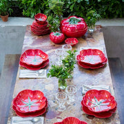 Tomato Butter Dish with Cover by Bordallo Pinheiro