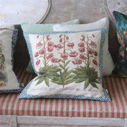 Crown Lily Canvas Throw Pillow, 20" by John Derian for Designers Guild Throw Pillows Designers Guild 