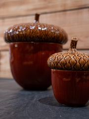 Gudrun Large Acorn Box by Claudia Schiffer for Bordallo Pinheiro