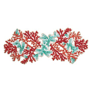 Coral Spray Table Runner, 36.75" by Kim Seybert Table Runners Kim Seybert