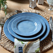 Juliska Puro Chambray Dinner Plate, 11" with plates