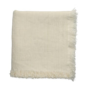 Fringe Linen Tablecloth, 110" x 50" by Kim Seybert Tablecloths Kim Seybert