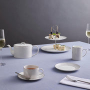 Gio Platinum Salad Plate, 8" by Wedgwood Dinnerware Wedgwood