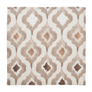 Ikat Linen 21" Napkins, Set of 4 by Kim Seybert Napkins Kim Seybert Taupe
