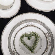 Vera Lace Platinum 12-Piece Dinnerware Set by Vera Wang for Wedgwood Dinnerware Wedgwood