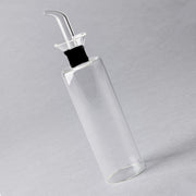 Ichendorf Milano Cilindro Olive Oil and Vinegar Bottle 10.1 oz. in use