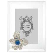 Silver Botanica with Capri Crystals Photo Frame by Olivia Riegel