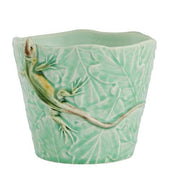 Garden of Insects Lizard Planter by Bordallo Pinheiro Planters Bordallo Pinheiro 