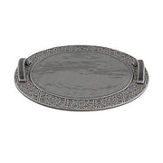 Rua Nova Handled Cheese Tray by Bordallo Pinheiro Cheese Tray Bordallo Pinheiro Anthracite 