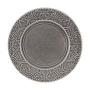 Rua Nova Dinner Plate, 11" by Bordallo Pinheiro Dinnerware Bordallo Pinheiro Anthracite