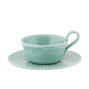 Rua Nova Tea Cup & Saucer by Bordallo Pinheiro Coffee & Tea Bordallo Pinheiro Morning Blue