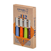 No. 112 Sweet Pop Colors Paring Knives, Set of 4 by Opinel Kitchen Opinel