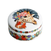 Love Who You Want Dona Jirafa Round Box by Christian Lacroix for Vista Alegre Jewelry & Trinket Boxes Vista Alegre