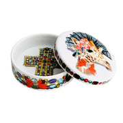 Love Who You Want Dona Jirafa Round Box by Christian Lacroix for Vista Alegre Jewelry & Trinket Boxes Vista Alegre