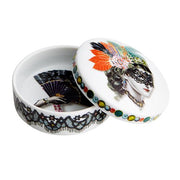 Love Who You Want Mamzelle Scarlet Round Box by Christian Lacroix for Vista Alegre Jewelry & Trinket Boxes Vista Alegre