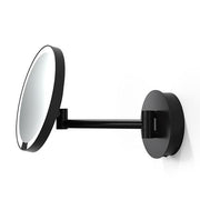 Just Look WR LED Wall-Mounted Mirror by Decor Walther Face Mirrors Decor Walther Matte Black 