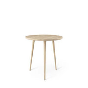 Accent Cafe Table, 27.5" by Space Copenhagen for Mater Furniture Mater Matte Lacquered Oak 